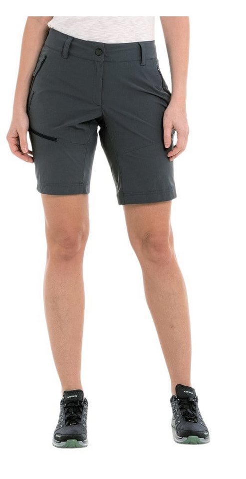 Schöffel Trekkinghose Wanderhose Toblach2 Shorts (hoher Tragekomfort) kurz asphaltgrau Damen Bild 5