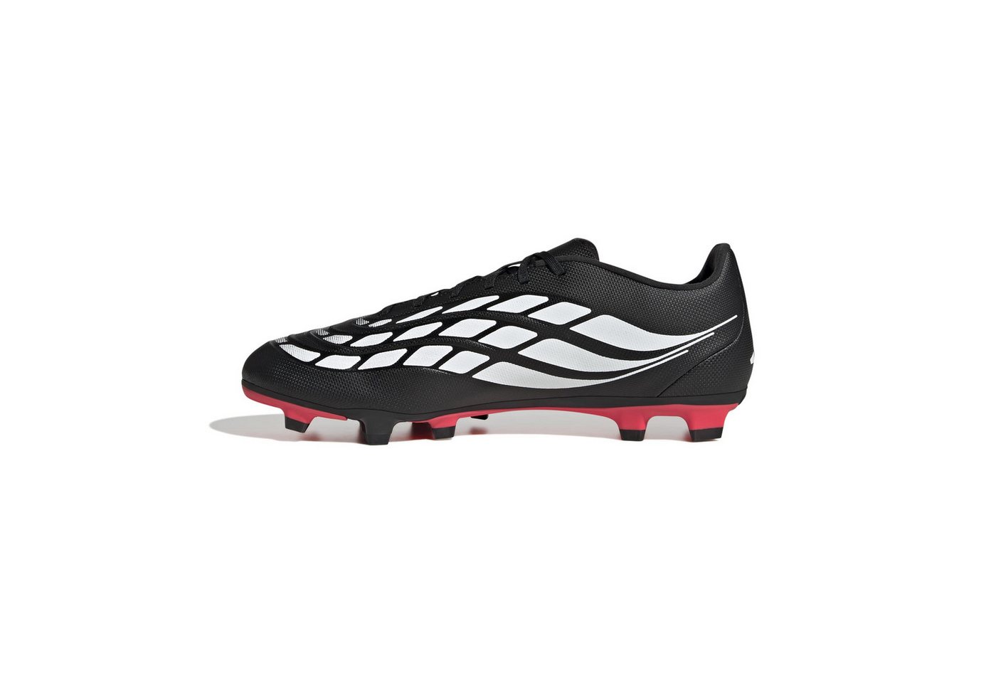adidas Performance PREDATOR CLUB FG/MG CBLACK/FTWWHT/LUCRED Fußballschuh Bild 4