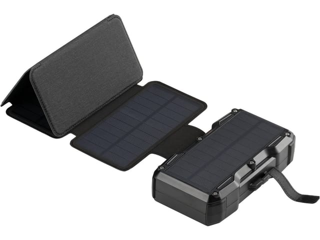 Sandberg Solar 5-Panel 27000mAh Powerbank (Akku) - schwarz - 27000 mAh