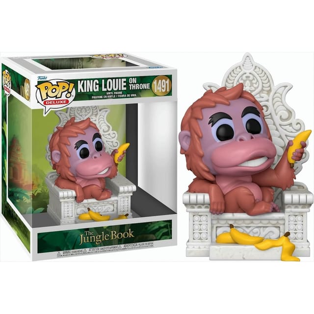 Funko! - POP Deluxe TJB S2 King Louie on throne - Figur