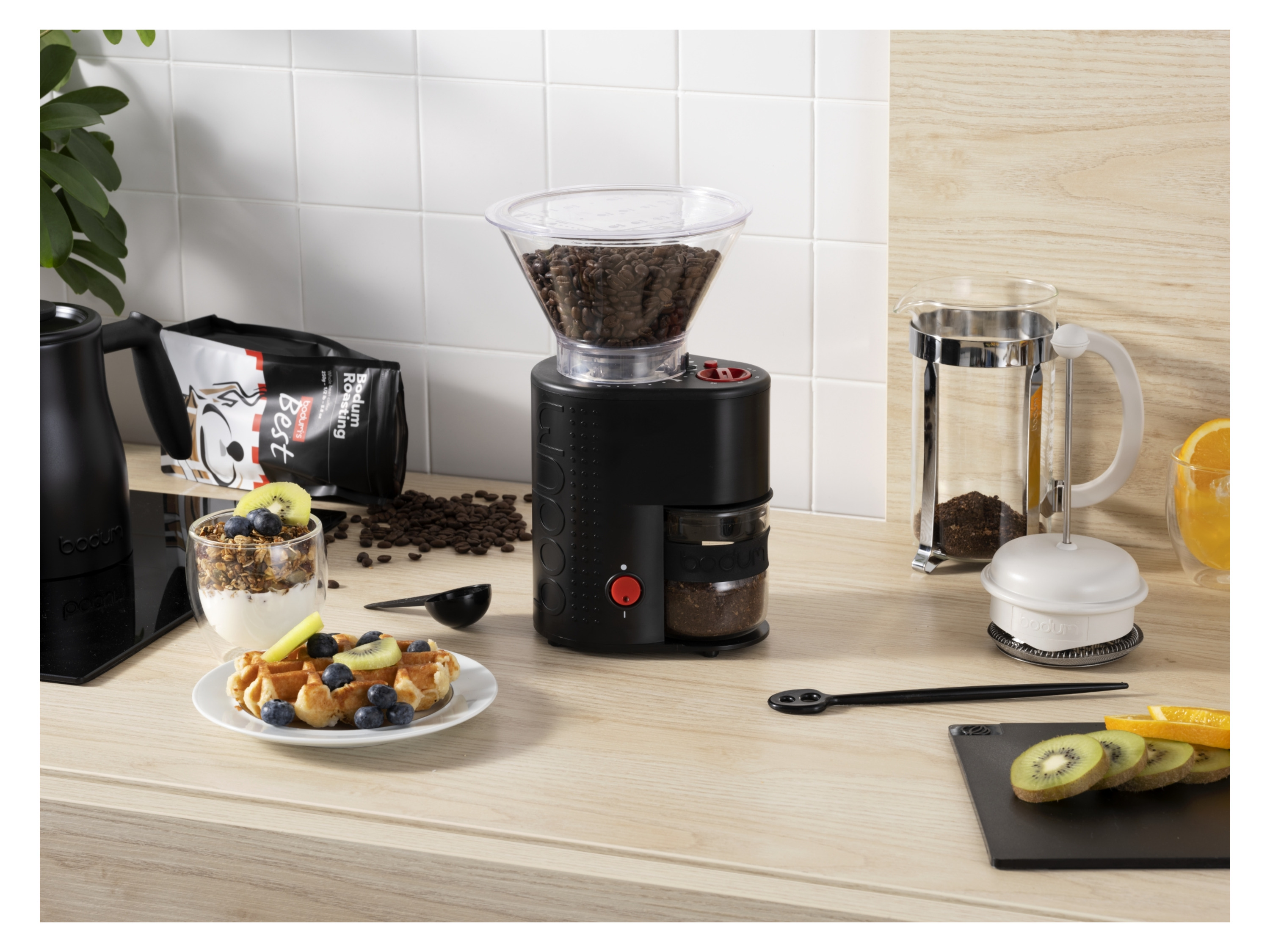 BODUM Elektrische Kaffeemühle, Bistro »10903-1 / 10903-913« (Schwarz)