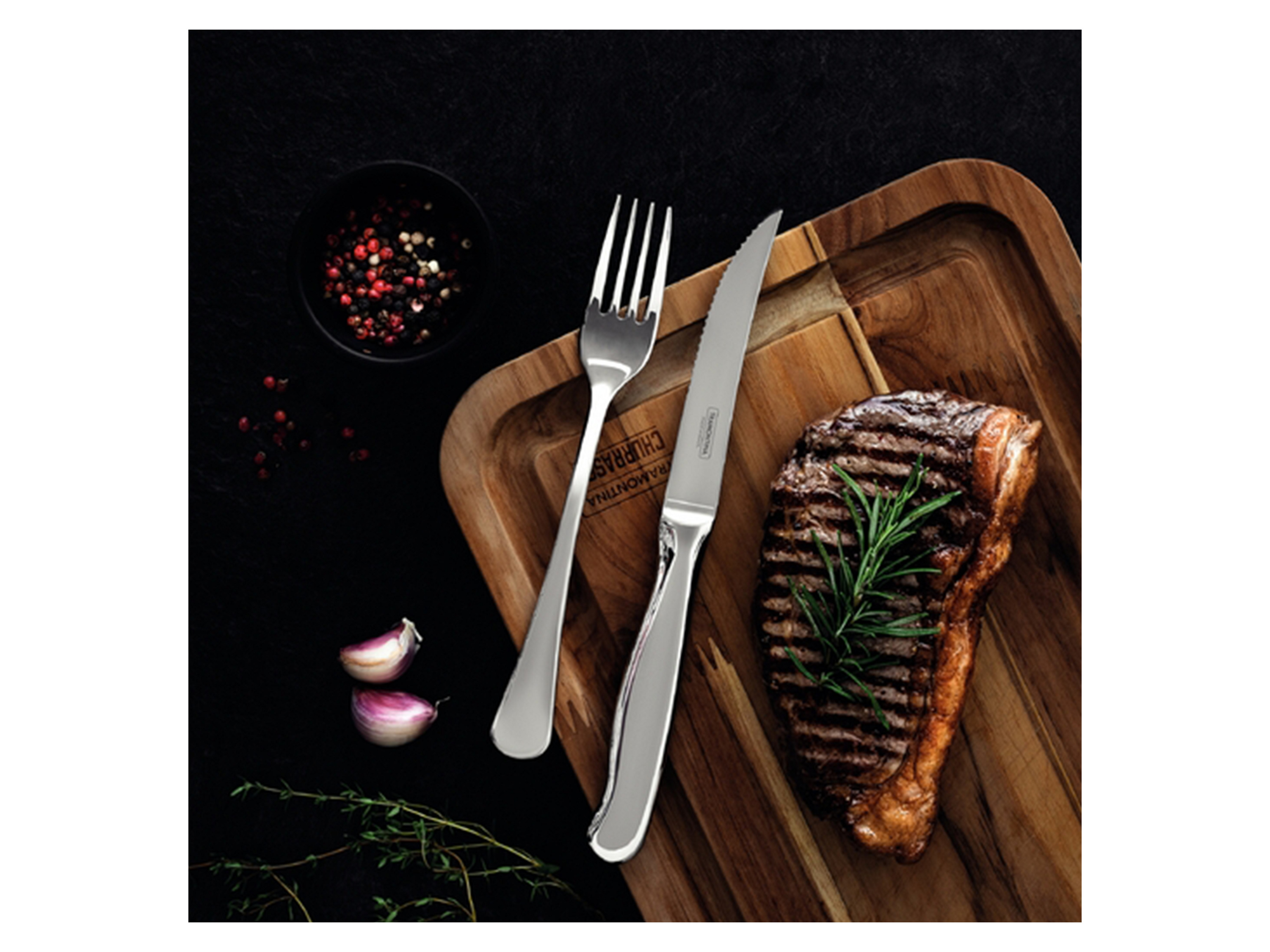 TRAMONTINA ZURIQUE Steakbesteck-Set, 12-tlg.