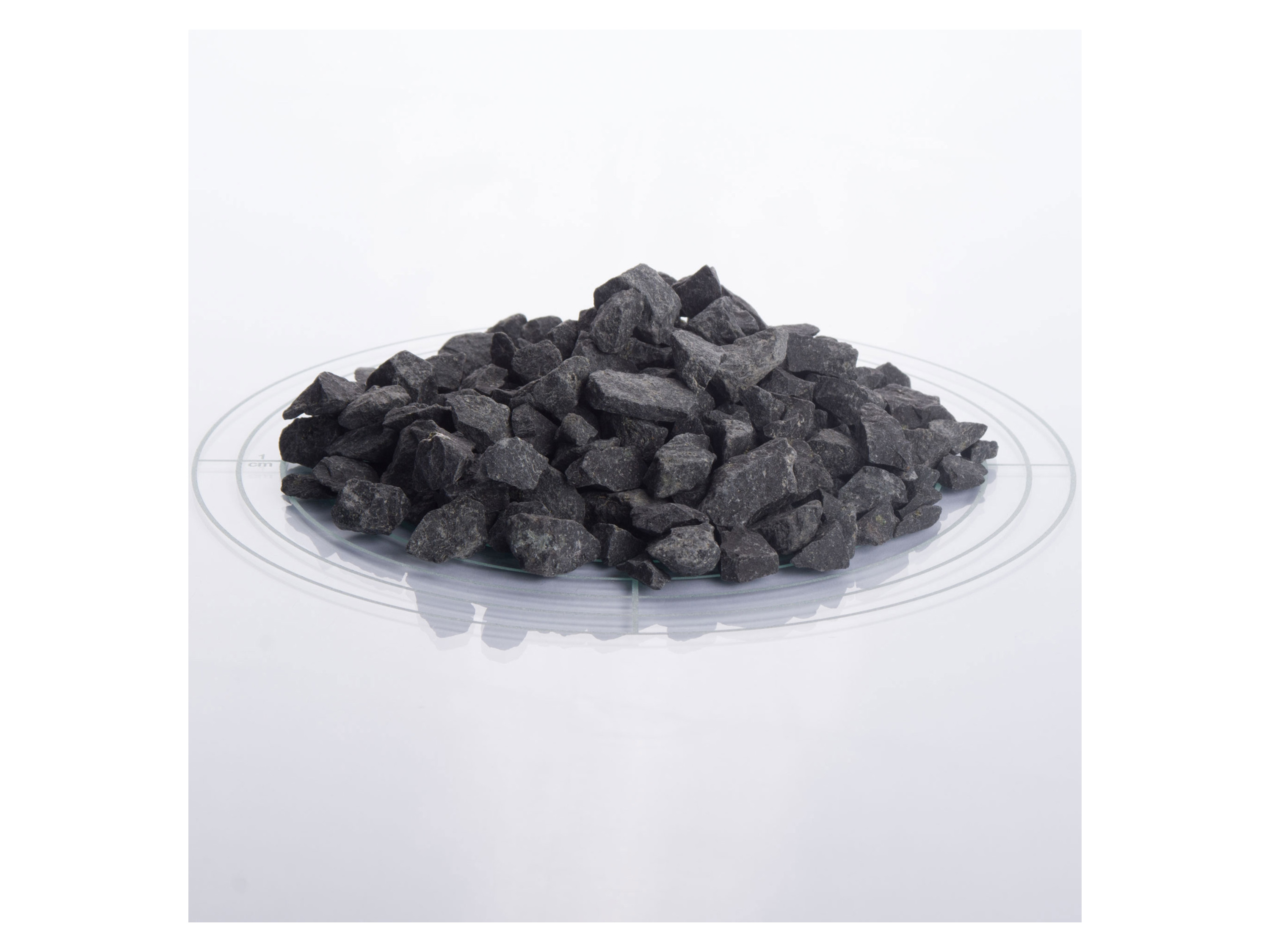 SCHICKER MINERAL Basalt Ziersplitt (8-16 mm, 1000 kg BigBag, Anthrazit) Bild 2