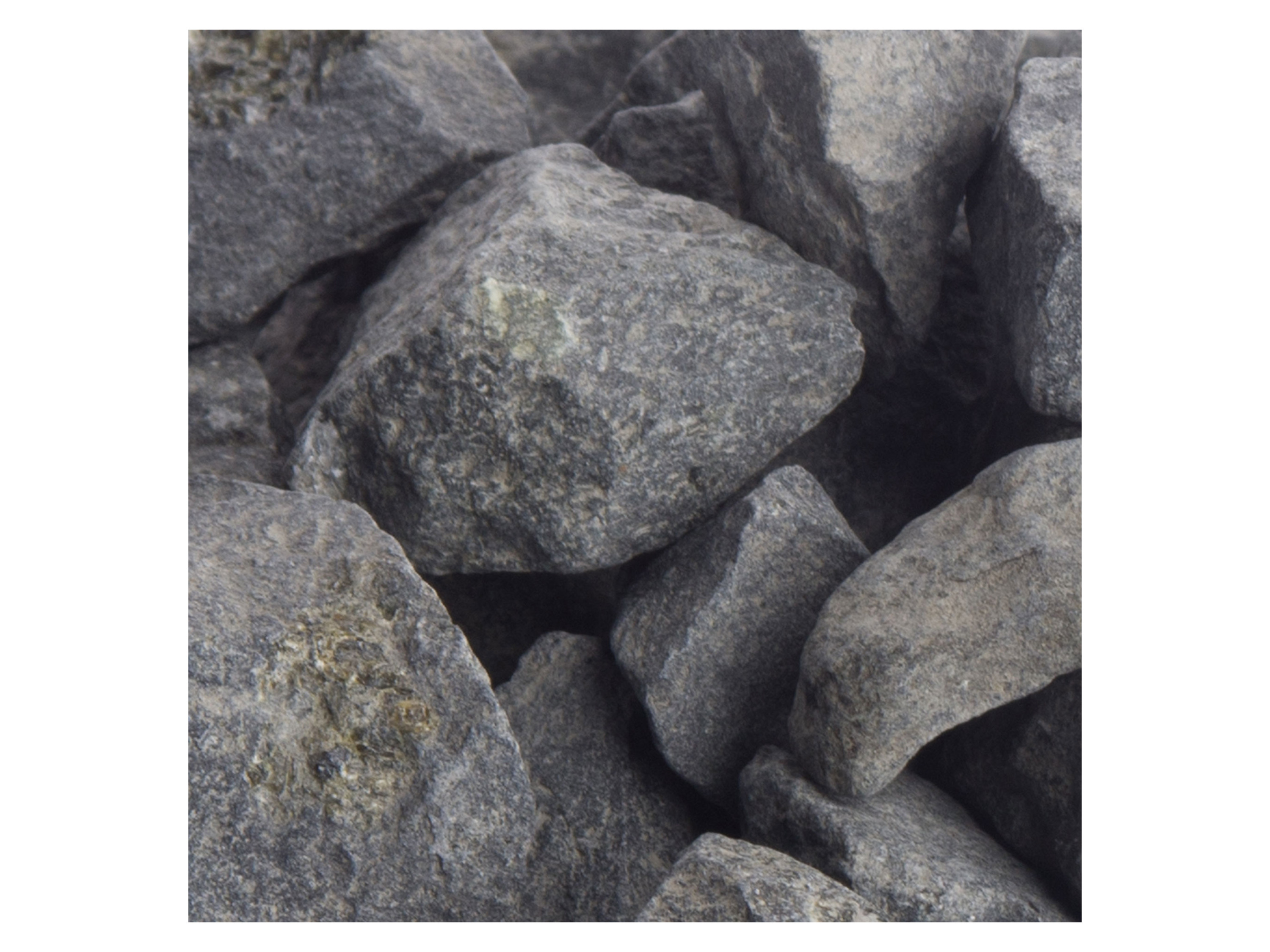 SCHICKER MINERAL Basalt Ziersplitt (16-32 mm, 1000 kg BigBag, Anthrazit) Bild 2
