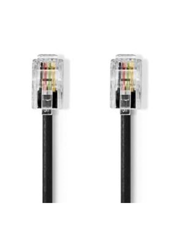Nedis TCGB90100BK20 telephone cable