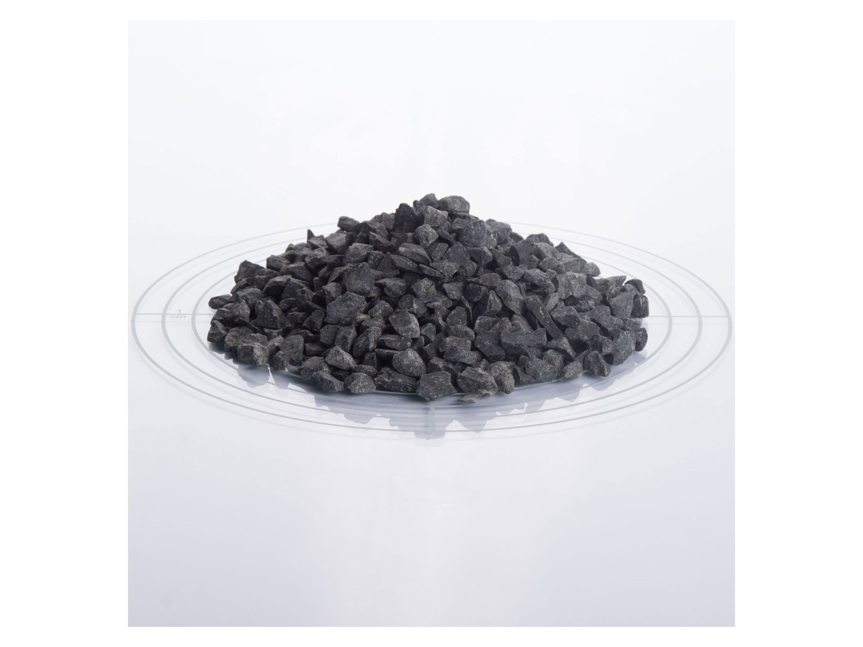 SCHICKER MINERAL Basalt Ziersplitt (5-8 mm, 1000 kg BigBag, Anthrazit)