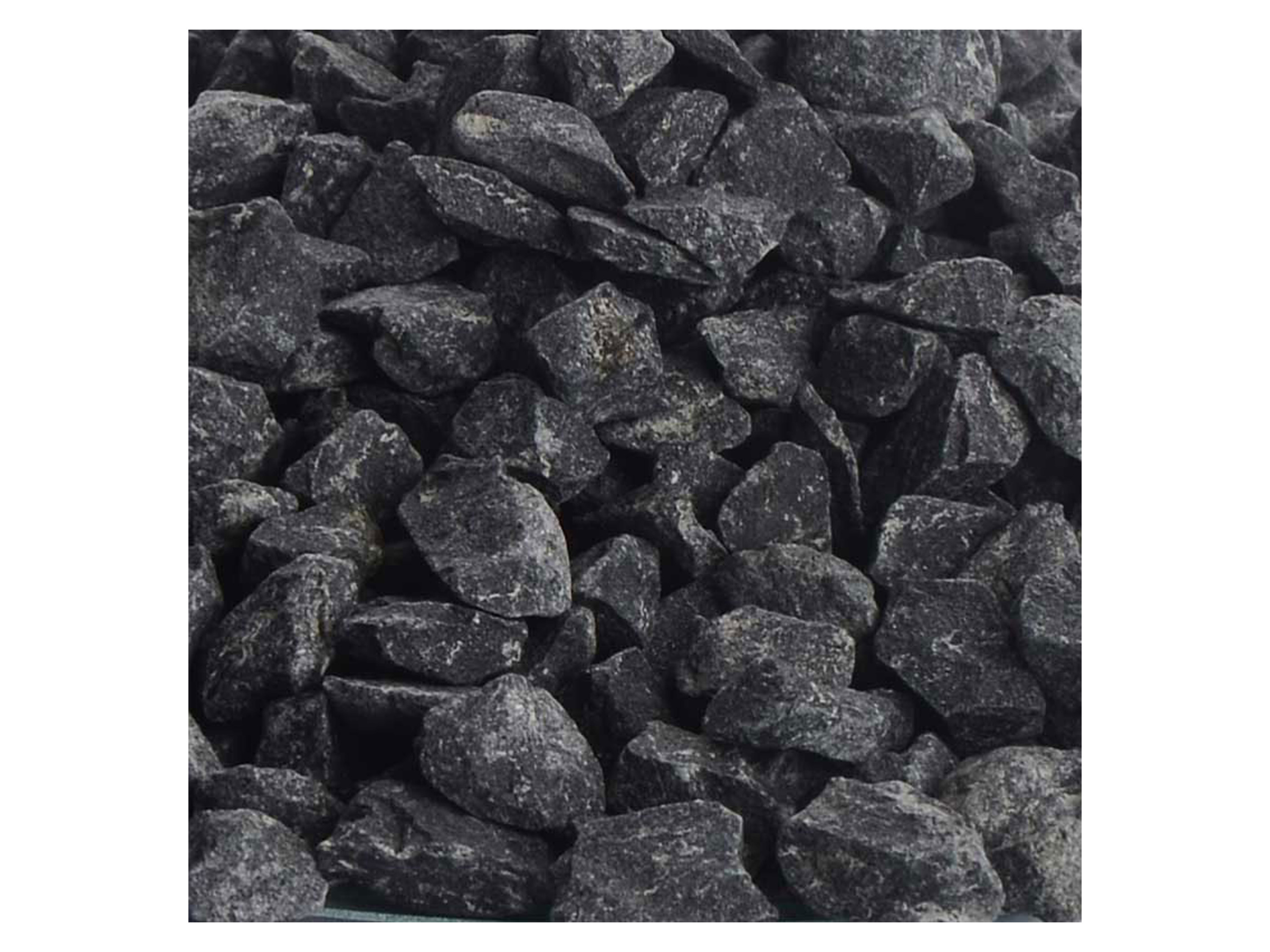 SCHICKER MINERAL Basalt Ziersplitt (5-8 mm, 1000 kg BigBag, Anthrazit) Bild 3