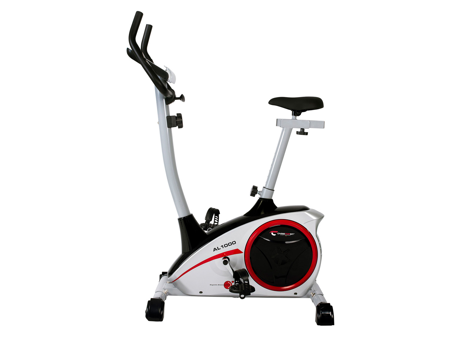 CHRISTOPEIT SPORT Heimtrainer AL 1000 (Silber)