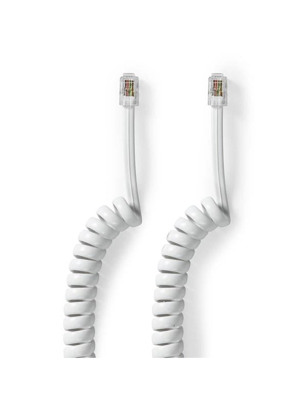 Nedis TCGB90100WT20 telephone cable
