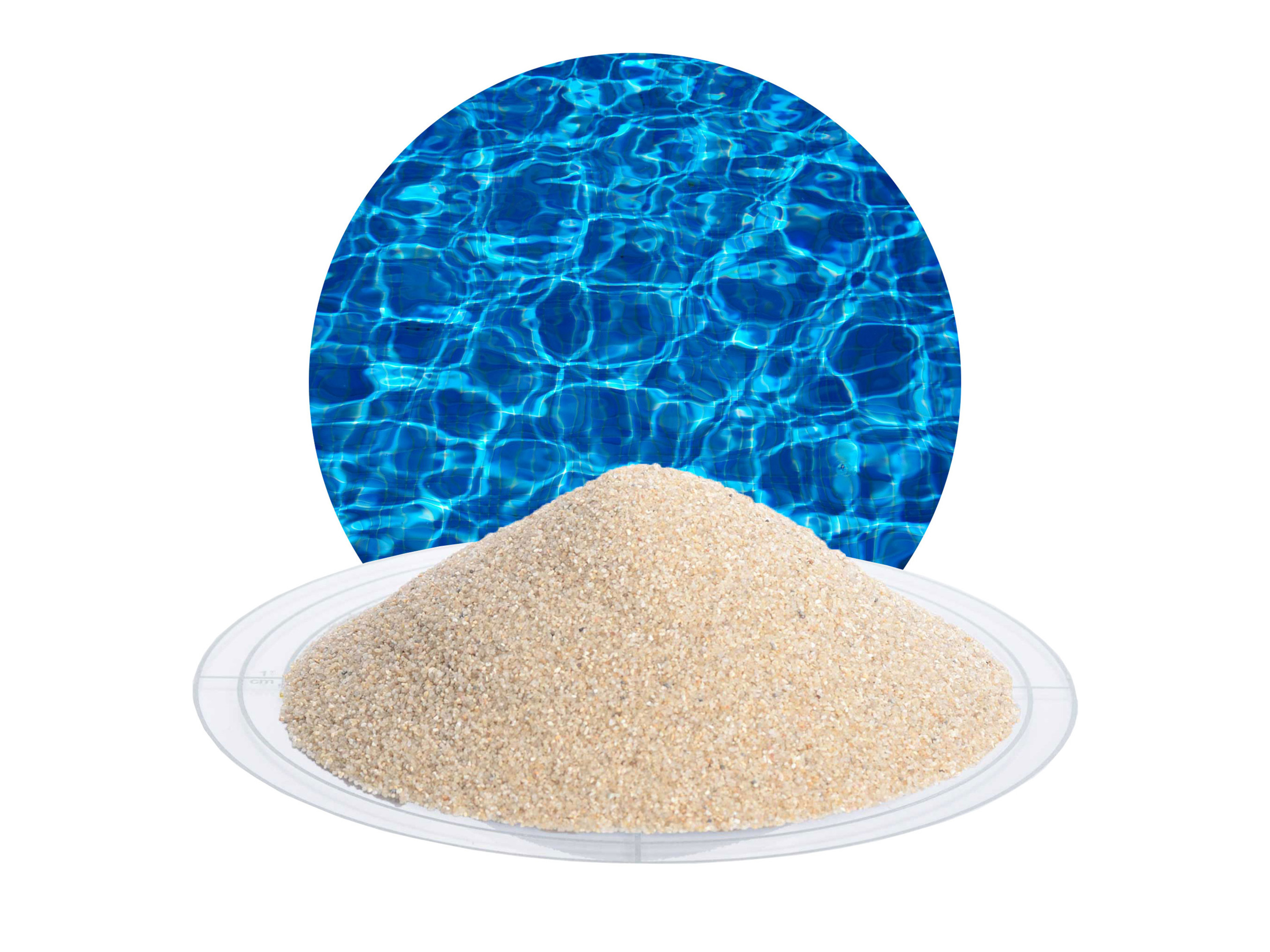 AQUAGRAN Filtersand (0,4-0,8 mm, 25 kg, Beige) Bild 2
