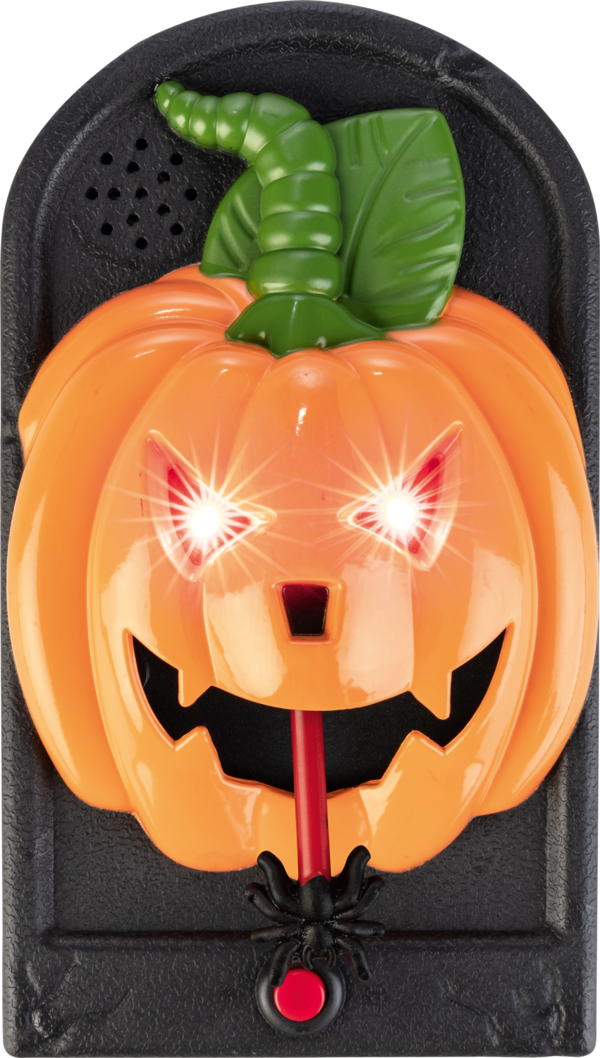 Halloween Türklingel gruselig mit Sound und LED (Kürbis)