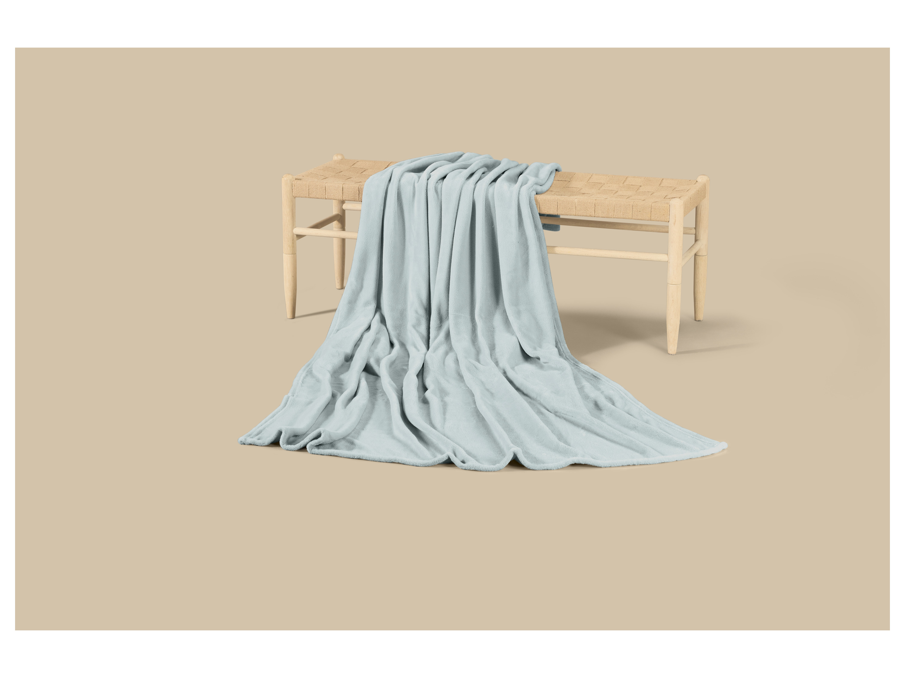 LIVARNO® Kuscheldecke, 150 x 200 cm (Blau) Bild 3