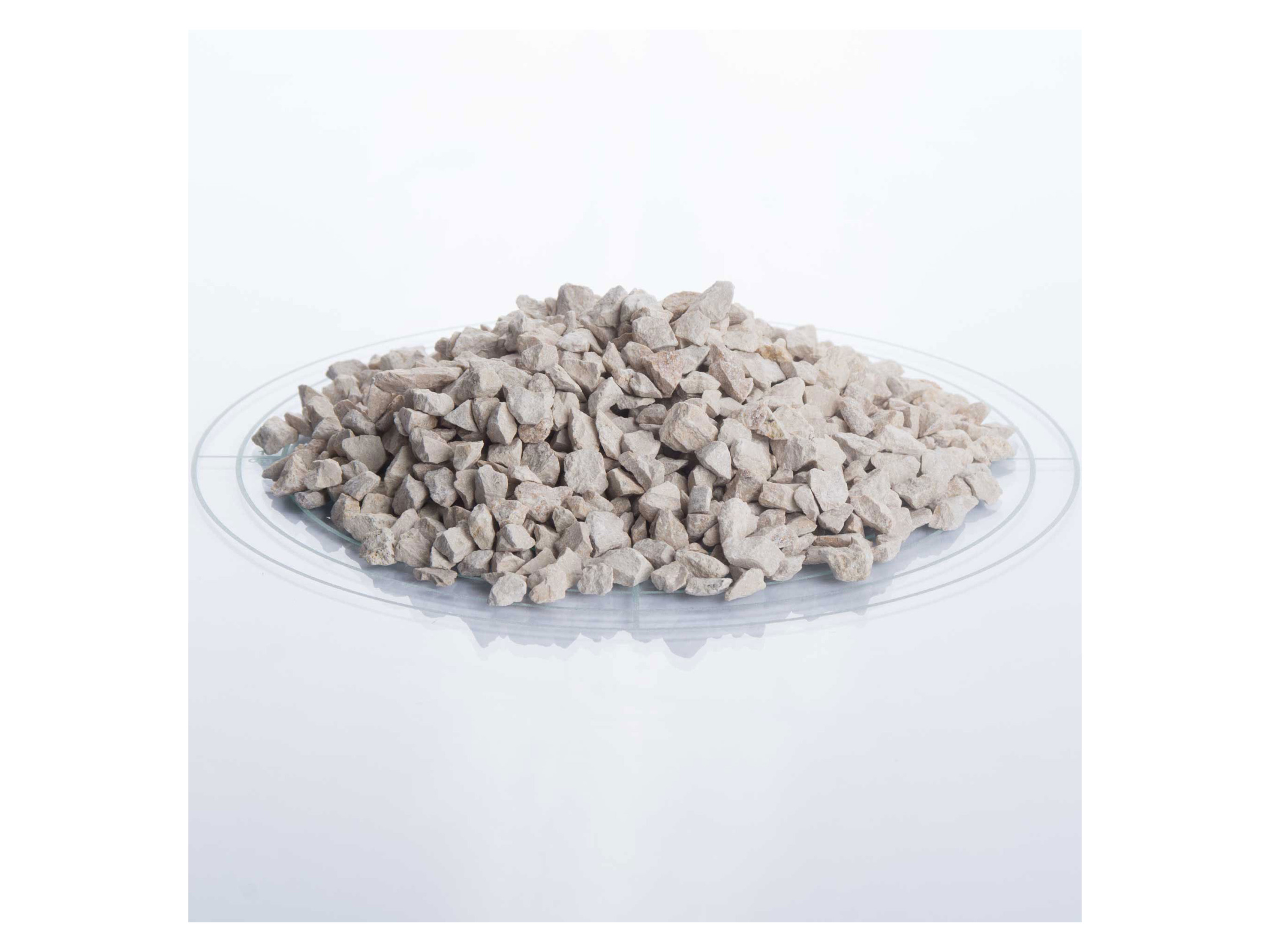 SCHICKER MINERAL Kalk Ziersplitt (5-8 mm, 1000 kg BigBag, Beige) Bild 2