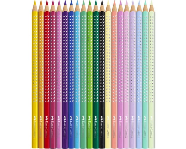 Faber-Castell Geschenkset Sparkle Buntst. Schmetterl.