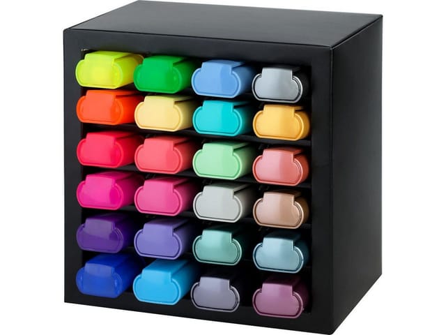 Faber-Castell Textmarker TL 46 24er Deskset