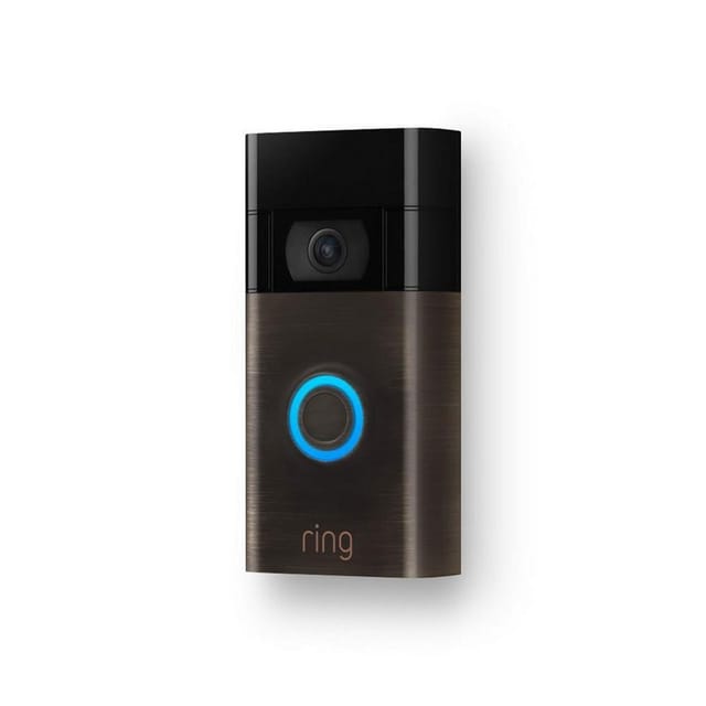 Ring Akku Video-Türklingel (2024) - Venezianische Bronze