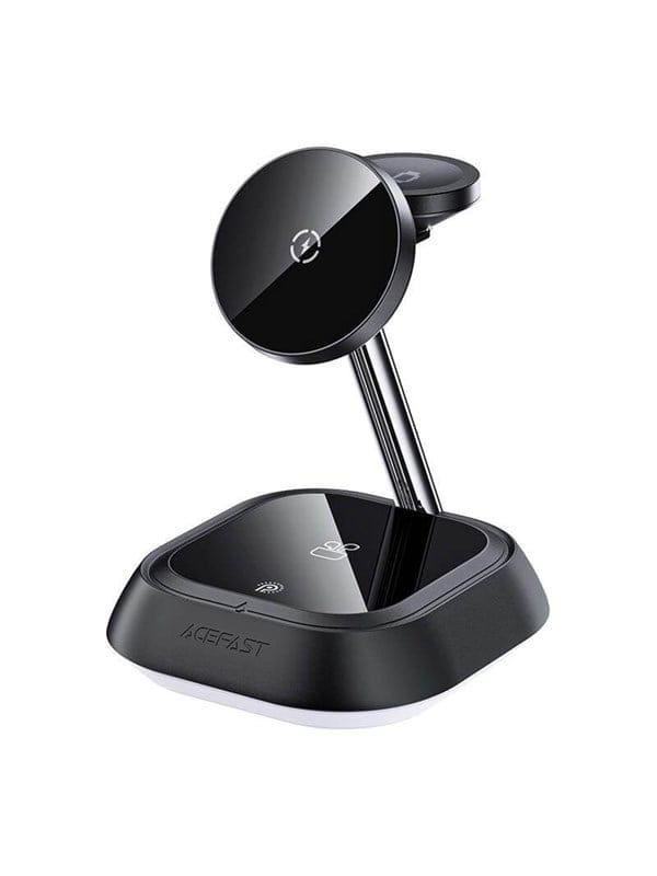 Acefast E16 LED 3-in-1 wireless charger (black)