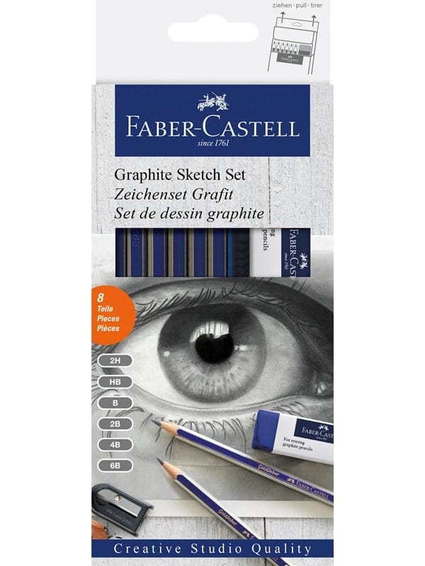 Faber-Castell Zeichenset Goldfaber Bleistift