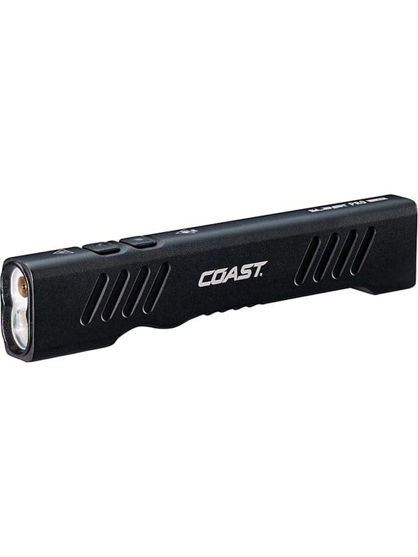 Coast Flashlight 1000 lumens Slayer Pro Laser 1mW laser rechargeable pocket clip IP54