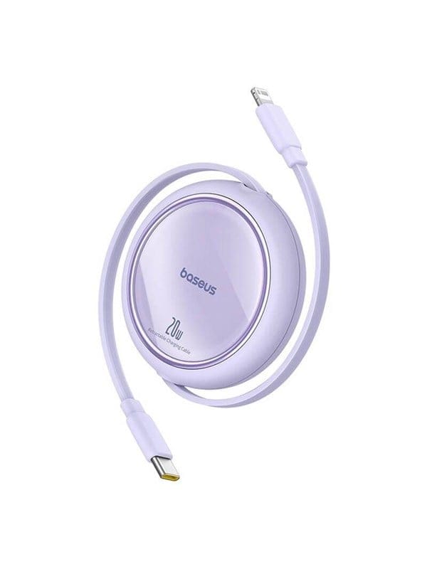 Baseus Free2Pull USB-C to iP 20W 1m USB cable (purple)