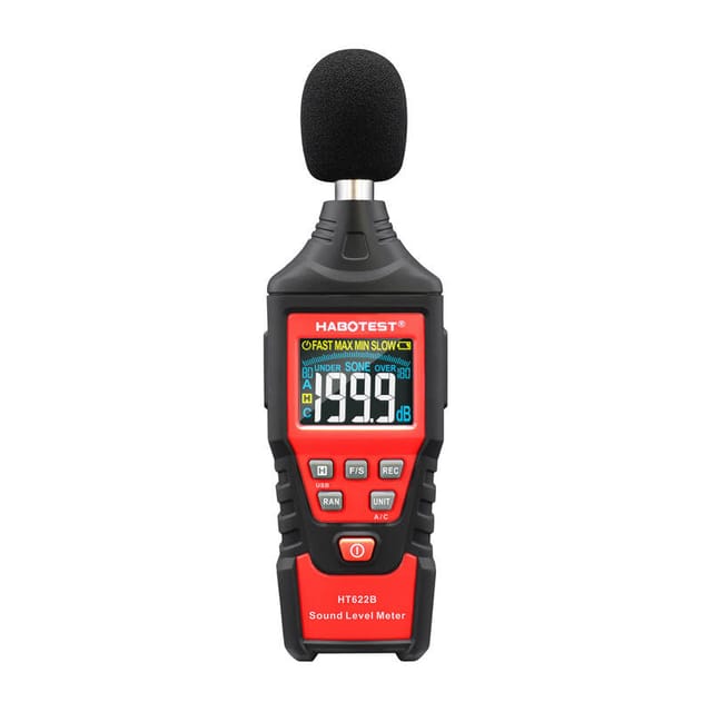 Habotest Digital decibel meter HT622B USB A/C