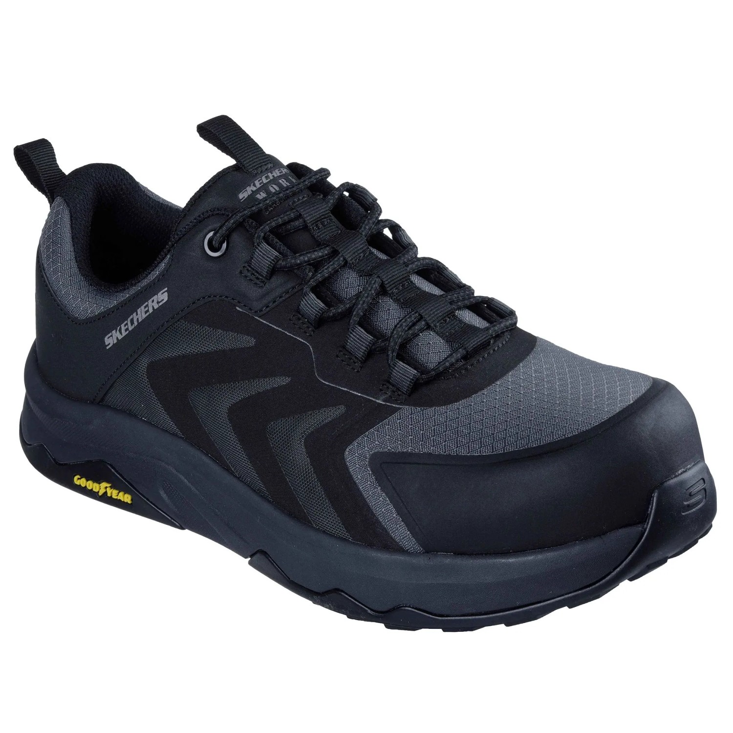 Skechers Sicherheitsschuhe Speed-Flex Trekker Herren S3S Gr. 45,5 Schwarz