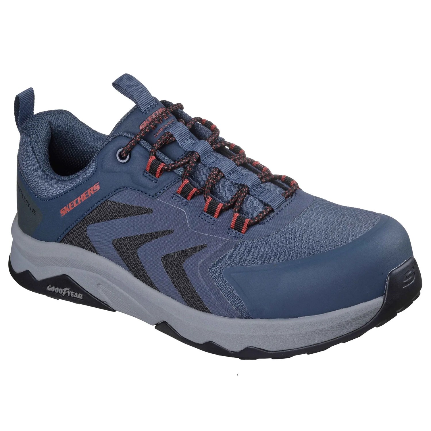 Skechers Sicherheitsschuhe Speed-Flex Trekker S3S Gr. 47,5 Dunkelblau