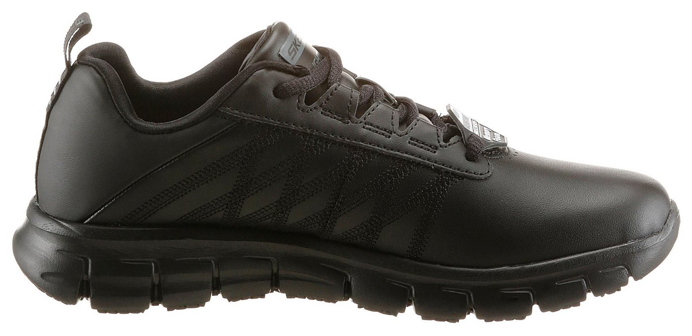 Skechers Arbeitsschuhe Erath Sure Track Damen OB Gr. 35 Schwarz