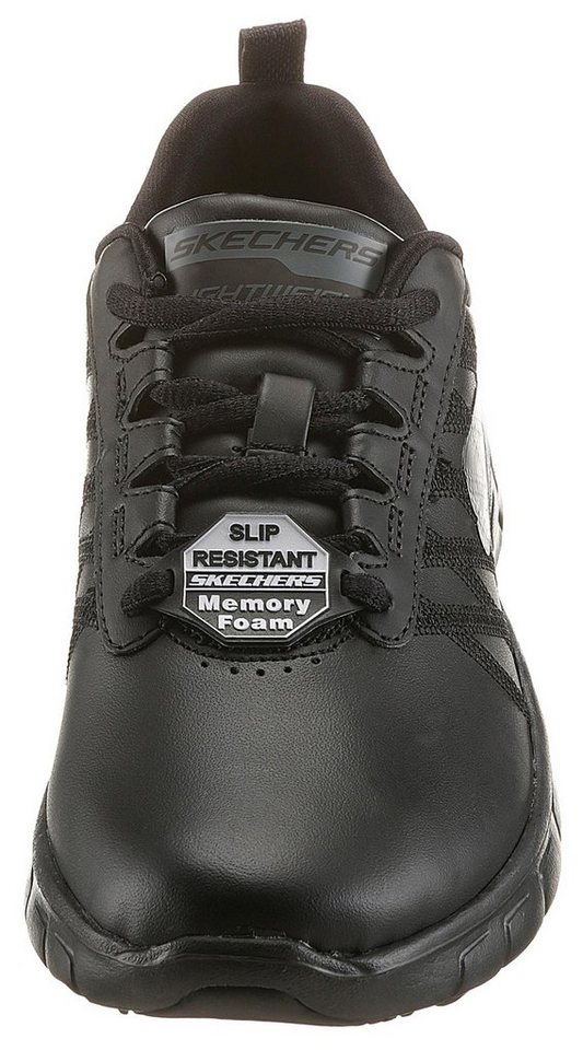 Skechers Arbeitsschuhe Erath Sure Track Damen OB Gr. 35 Schwarz Bild 2