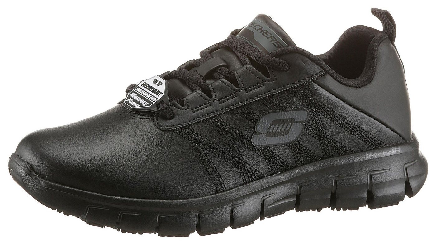 Skechers Arbeitsschuhe Erath Sure Track Damen OB Gr. 35 Schwarz Bild 5