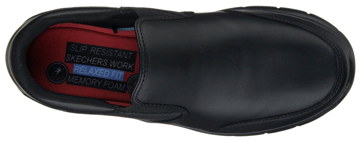 Skechers Arbeitsschuhe Flex Advantage SR Bronwood Gr. 48,5 Schwarz