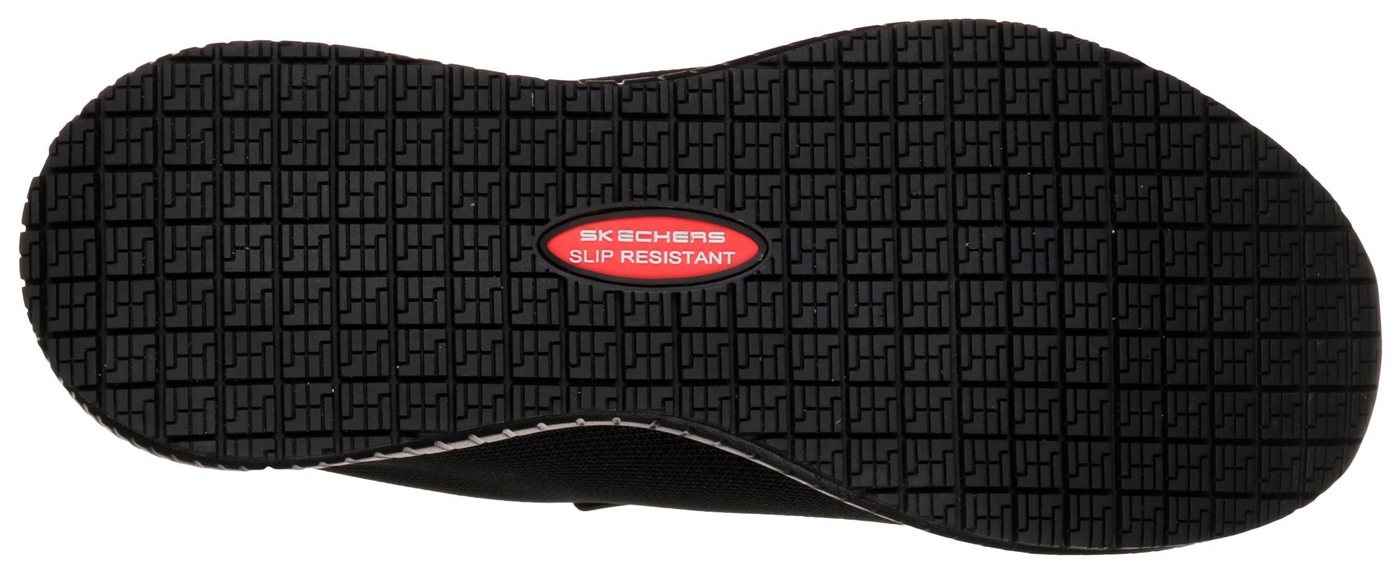 Skechers Arbeitsschuhe Squad SR Damen OB Gr. 37 Schwarz