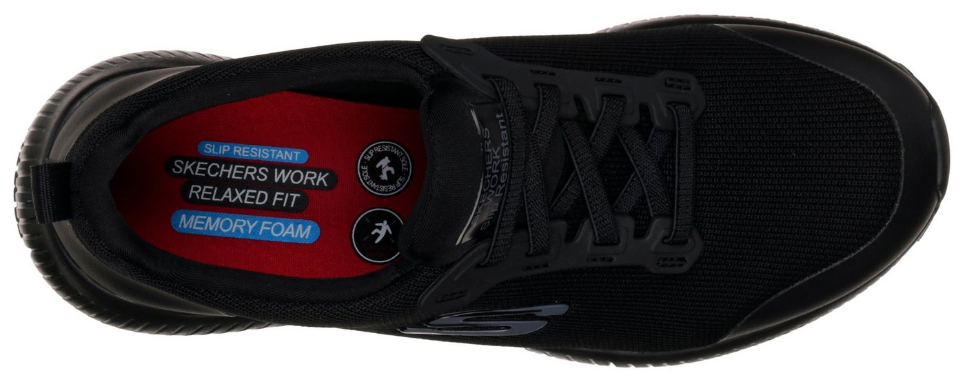 Skechers Arbeitsschuhe Squad SR Damen OB Gr. 37 Schwarz Bild 4
