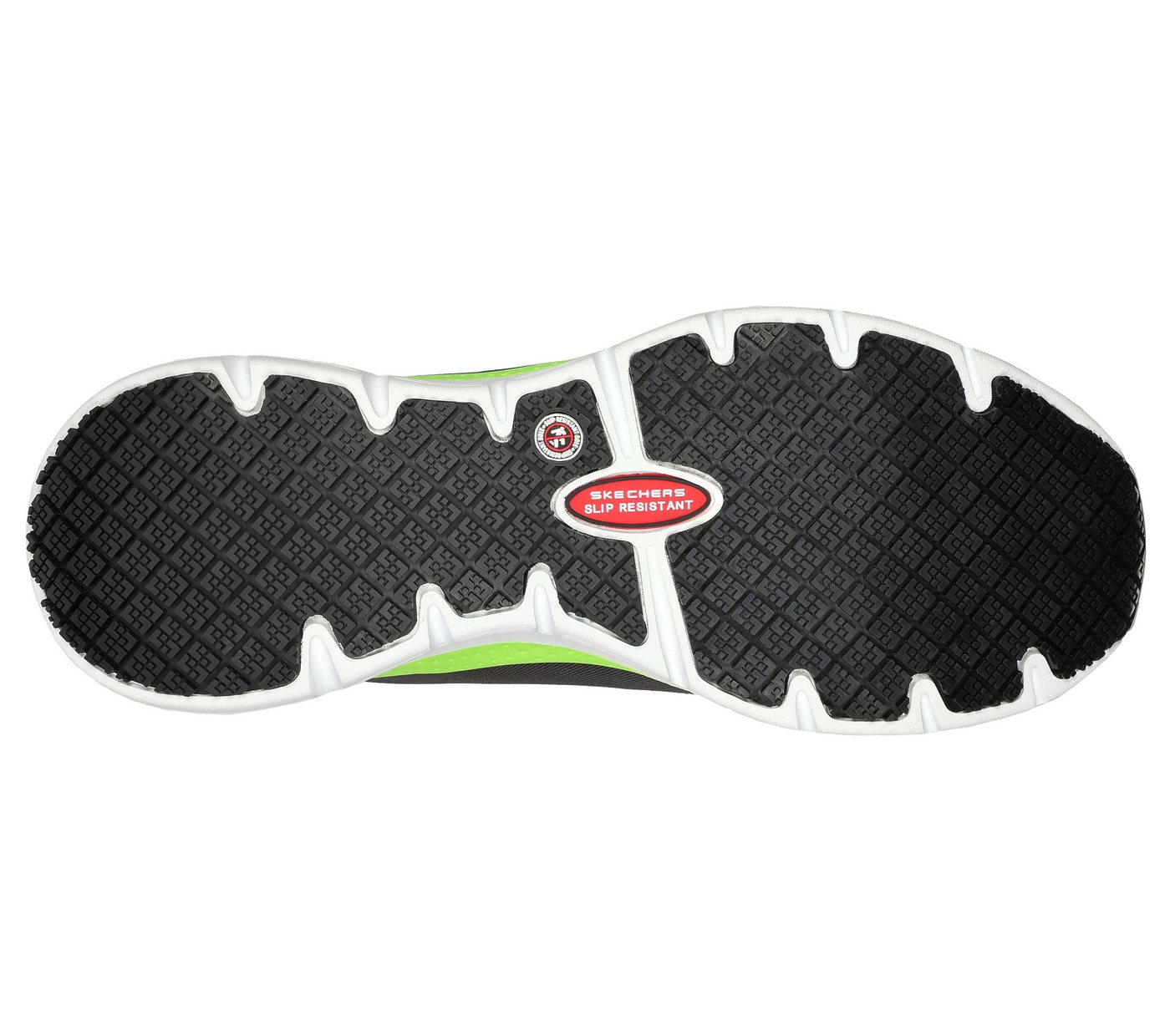 Skechers Sicherheitsschuhe Ringstap Arch Fit SR Herren S3 Gr. 42,5 Grau-Limette Bild 4