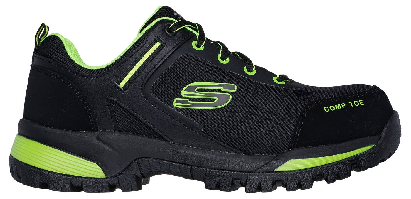 Skechers Sicherheitsschuhe Strigax Gatlon Herren S3L Gr. 46 Schwarz-Limette Bild 4