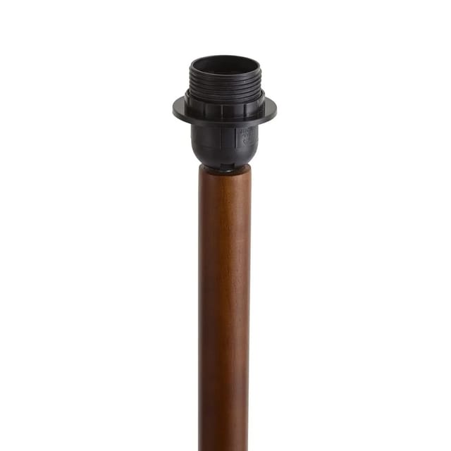 QAZQA Japandi Stehleuchte Nussbaumholz ohne Schirm 133 cm Mels