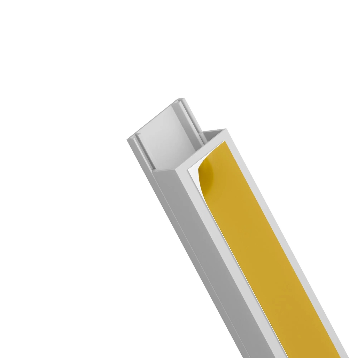 EDO Kabelkanal 25x16 mm Weiß 2m Selbstklebender Aufputz Kabelschacht aus PVC