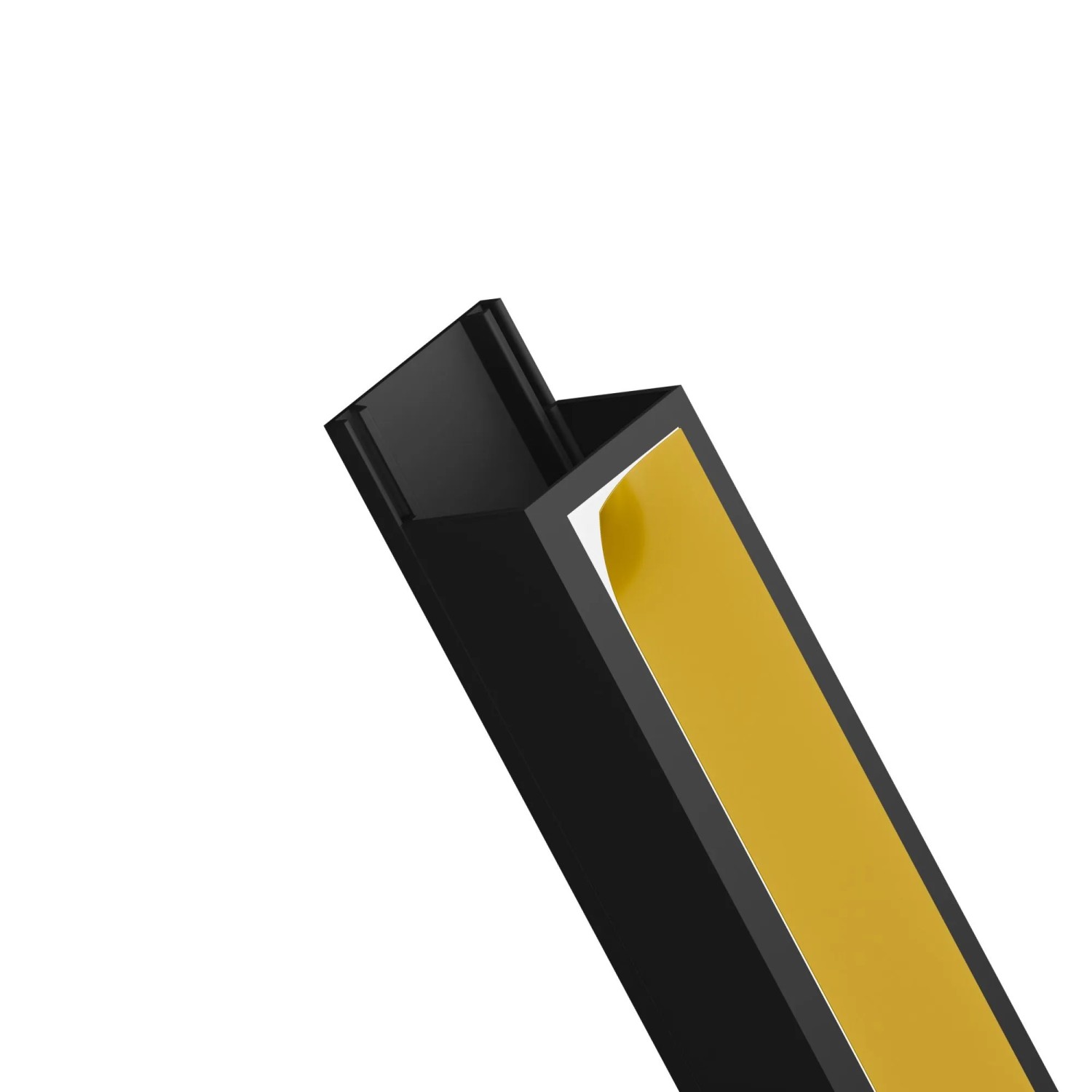 EDO Kabelkanal 25x25 mm Dunkelanthrazit 2 m PVC Selbstklebend Kabelschacht