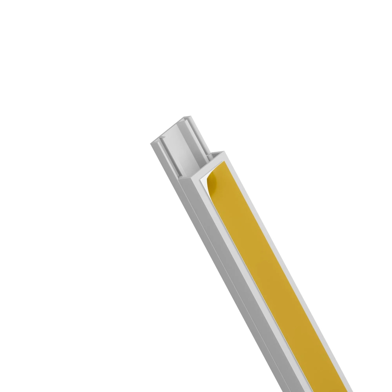 EDO Kabelkanal 15x10 mm Weiß 2m Selbstklebender Aufputz Kabelschacht aus PVC