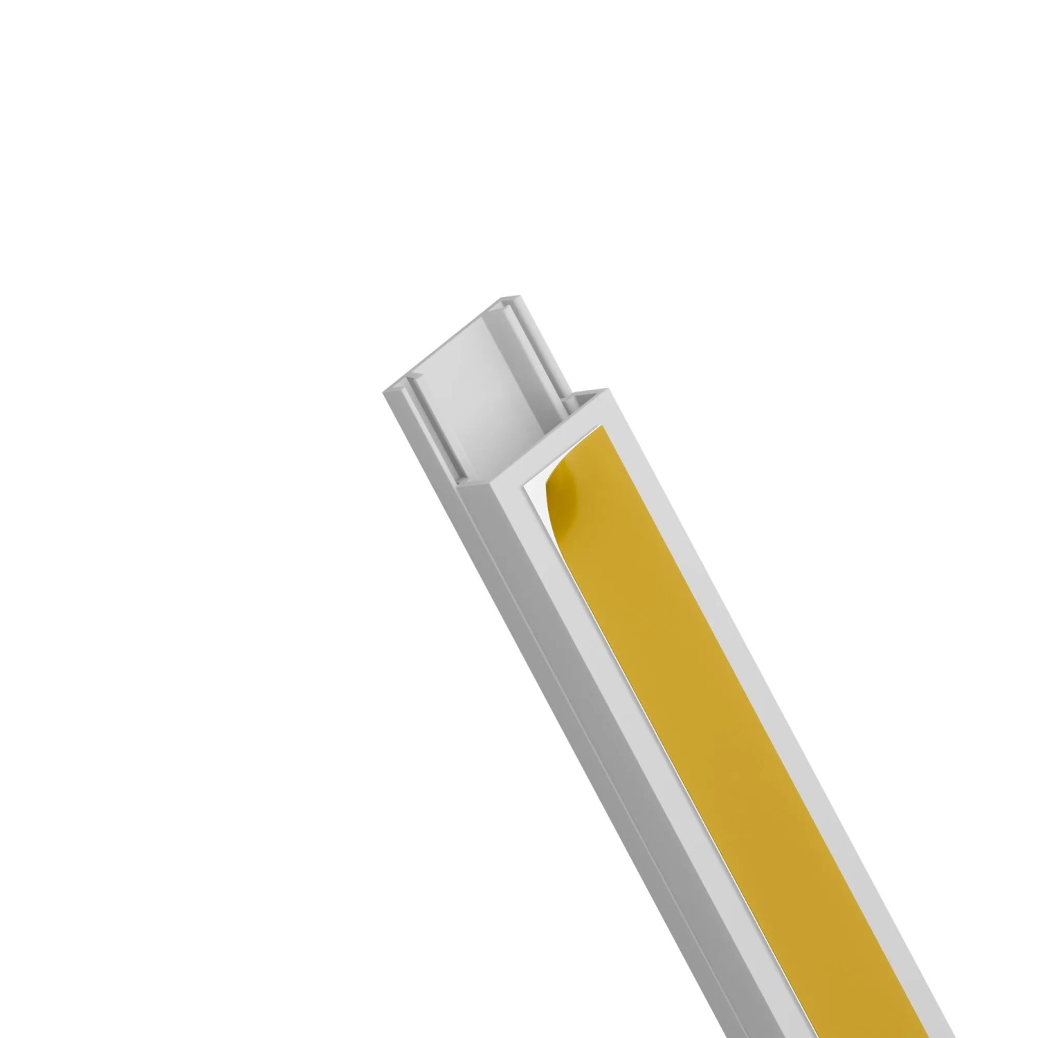EDO Kabelkanal 20x10 mm Weiß 2m Selbstklebender Aufputz Kabelschacht aus PVC