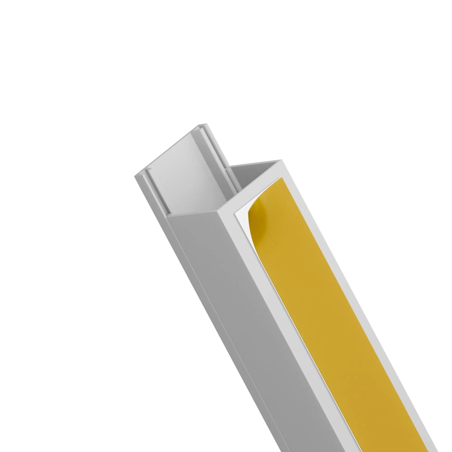 EDO Kabelkanal 25x25 mm Weiß 2m Selbstklebender Aufputz Kabelschacht aus PVC