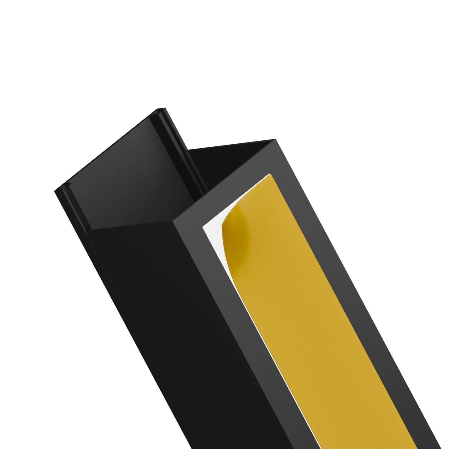 EDO Kabelkanal 40x40 mm Dunkelanthrazit 2 m PVC Selbstklebend Kabelschacht