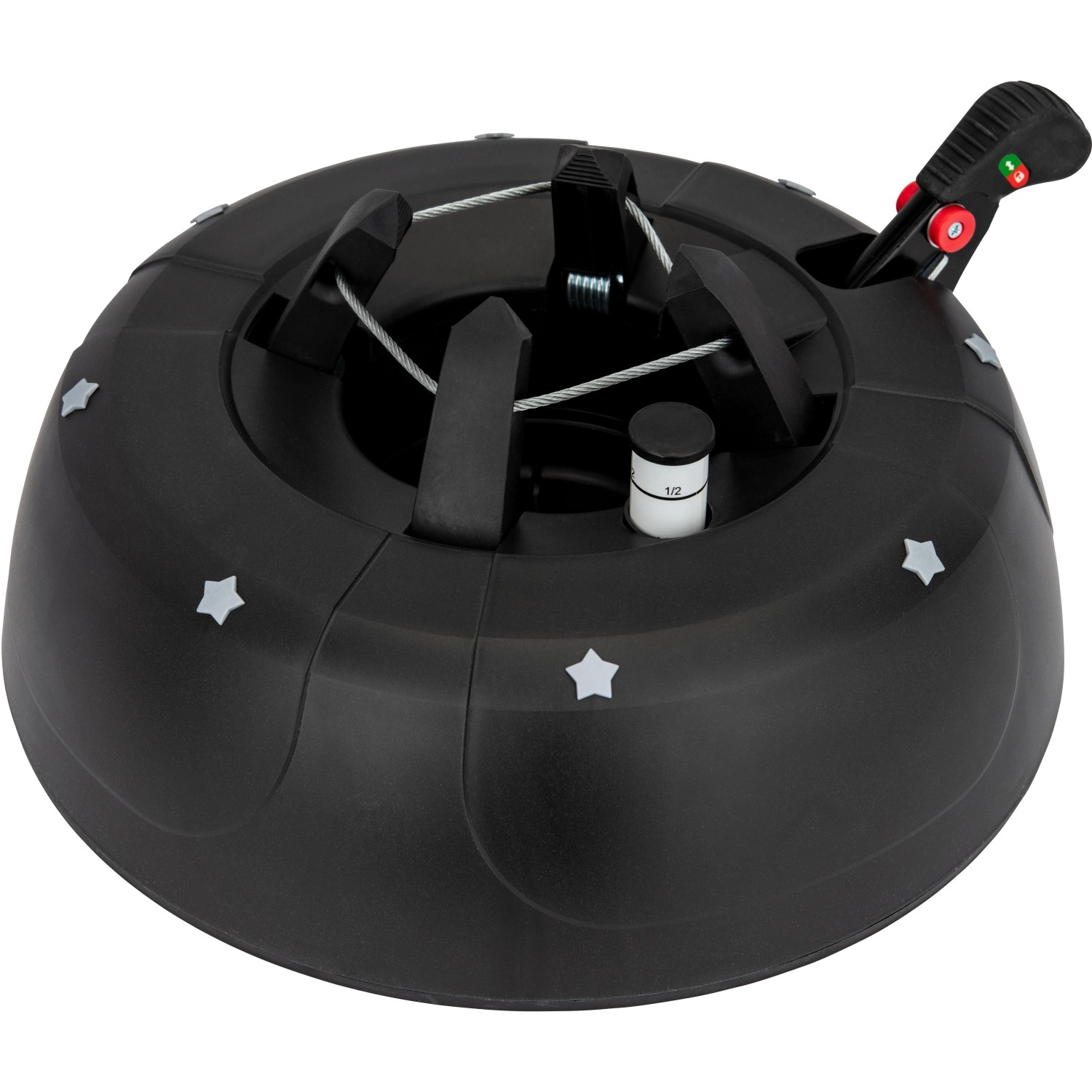 Star-Max Christbaumständer Start 1 mit Fußhebeltechnik für bis 2 m Anthrazit