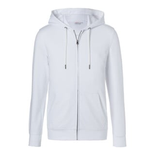 Kübler Shirts Kapuzen-Sweatjacke weiß XL