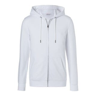Kübler Shirts Kapuzen-Sweatjacke weiß XL