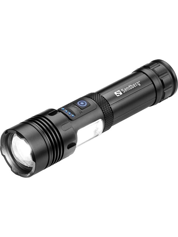 Sandberg Survivor 7-in-1 Torch Powerbank 5000 Powerbank (Akku) - schwarz - 5000 mAh