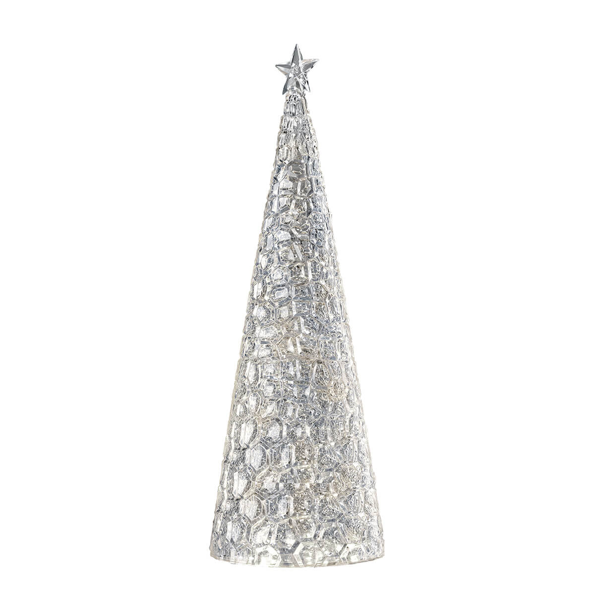 Sompex Glamor LED Dekoleuchte Höhe: 44 cm, Silber
