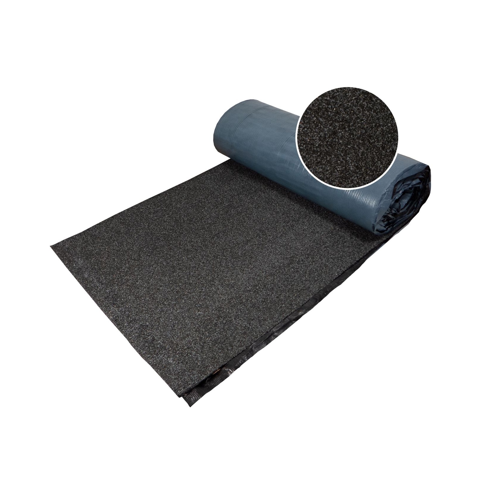 Onduline KSK Gartenhausbahn Schwarz kaltselbstklebend 5m lang - 50cm breit