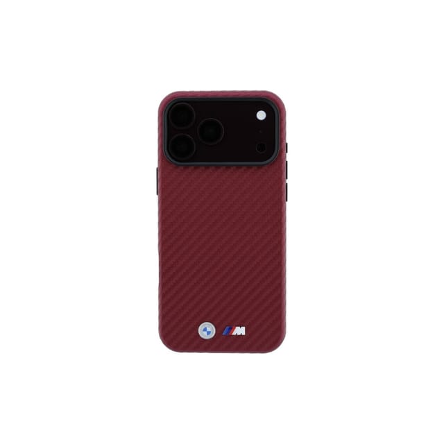 BMW M Carbon Metal Logo kompatibel mit iPhone 18 Pro und 17