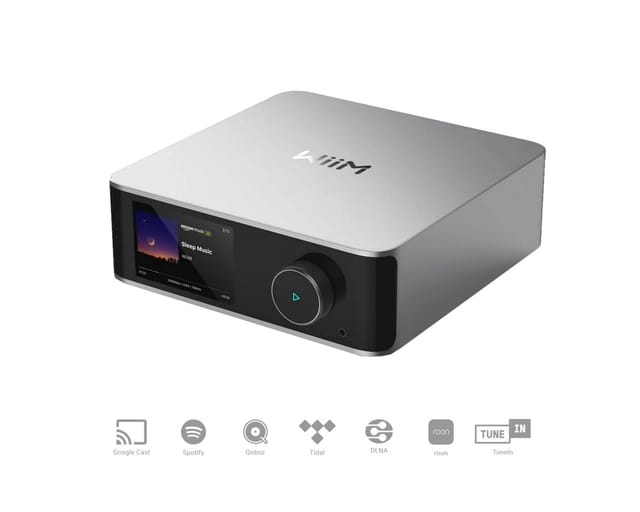 WiiM Ultra - Music Streamer - WiFi - Bluetooth - Silver